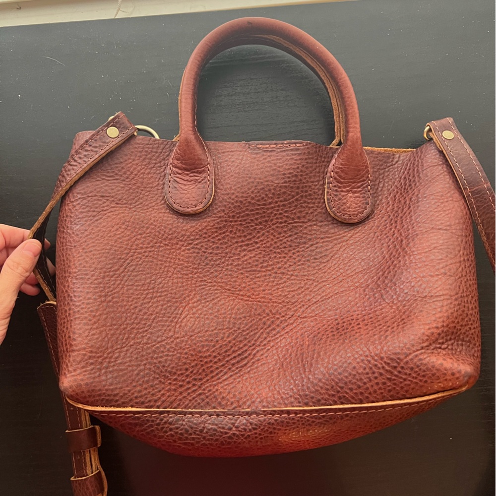 Portland Leather Cinnamon Bear Large Raindrop